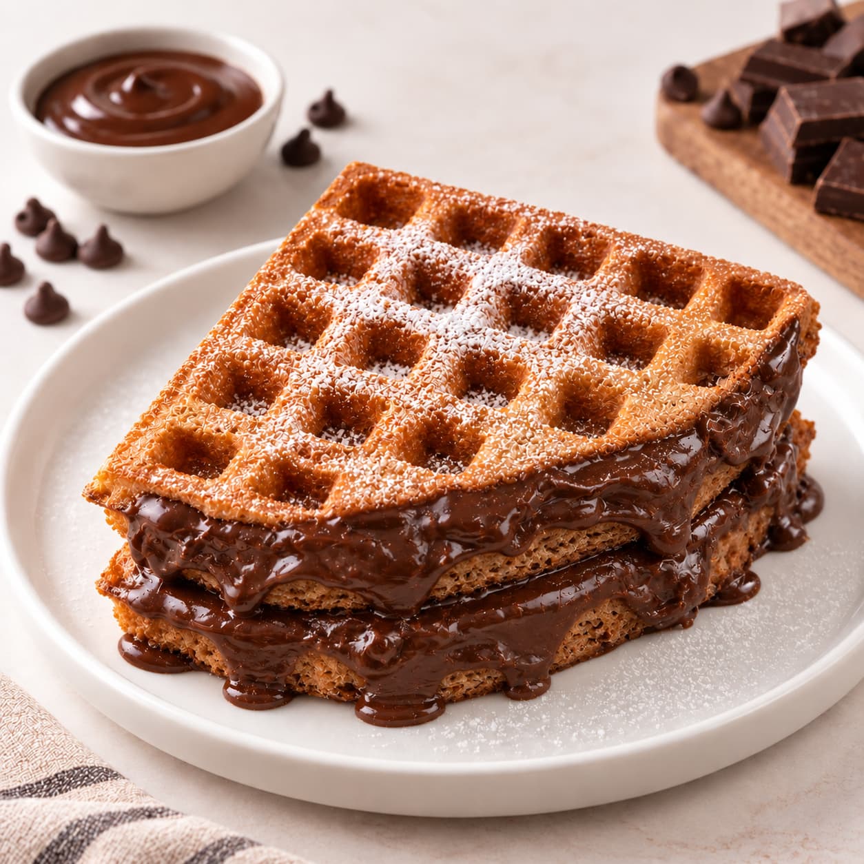 Chocolate Waffle