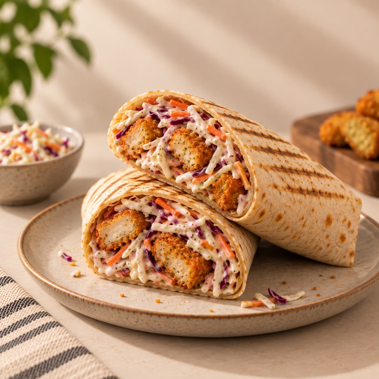 Veg Tikki Wrap